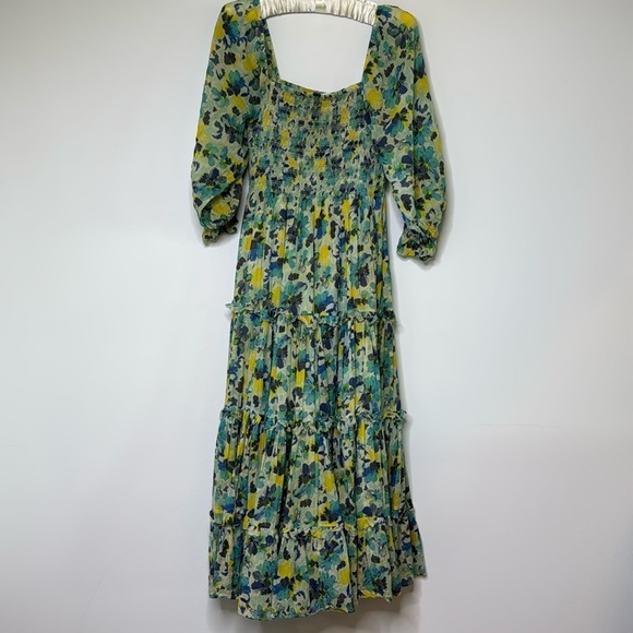 Lock Shack Fancy Blue Capri Dress XS - Picture 3 of 12